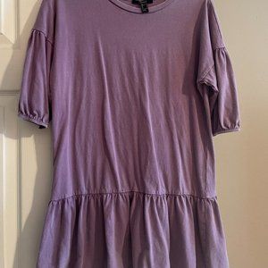 Purple T-Shirt Dress
